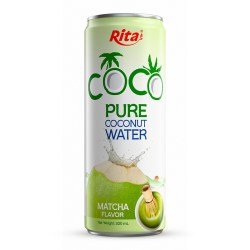 Coconut water with matcha 320ml